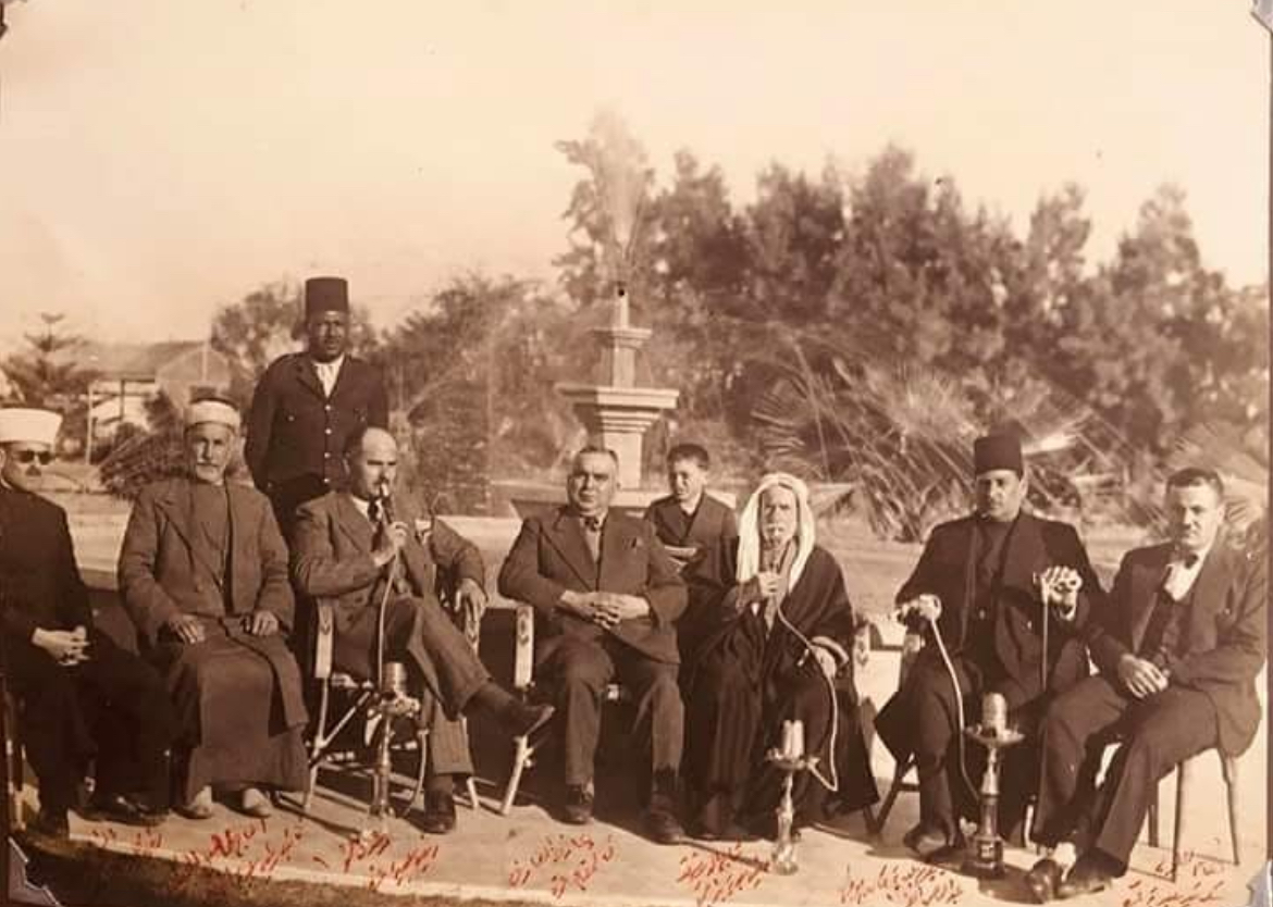 منتزه بلدية غزة في الأربعينات